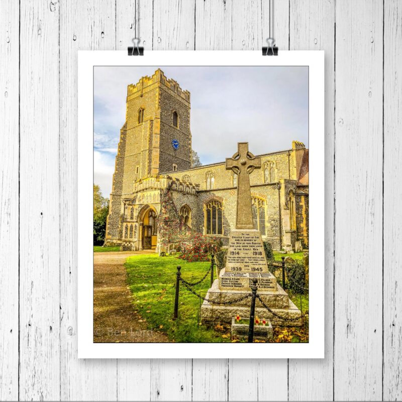 Ixworth St Mary the Virgin Church Poppys