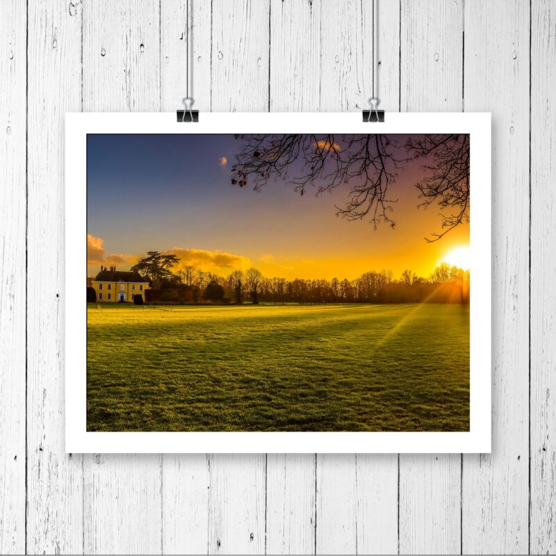 Ixworth Winter Sunset