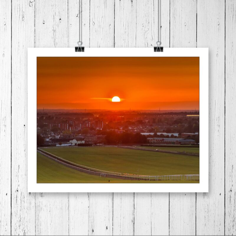 Sunset Over Newmarket